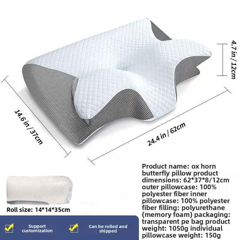 Vyvara™ Neck Pillow — Cervical Contour Support Pillow
