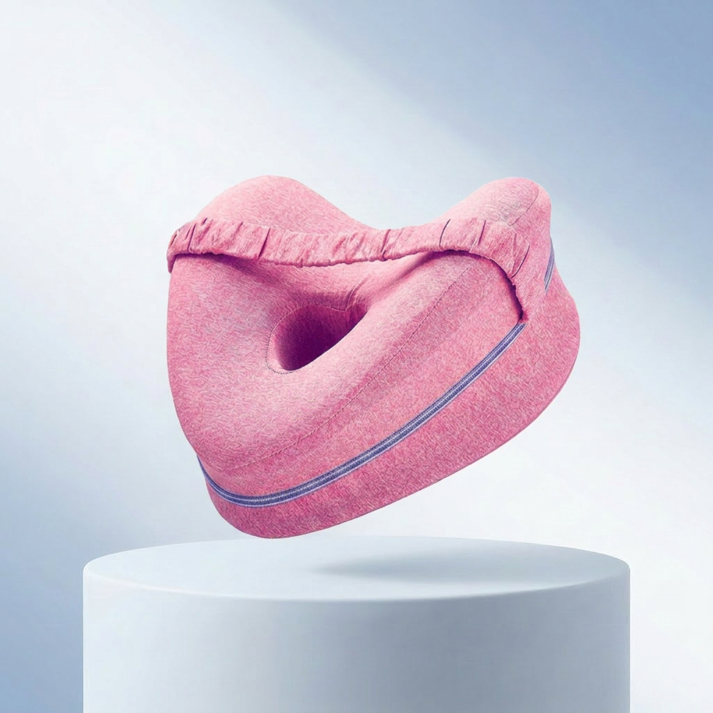Vyvara™ Knee Pillow — Side Sleeper Support