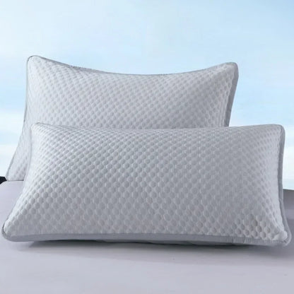 Summer Cooling Pillowcase Solid Color Ice Bean Bean Pillowcase Cool Feeling Air Conditioning Cover Washable (No Pillow) 48X74Cm
