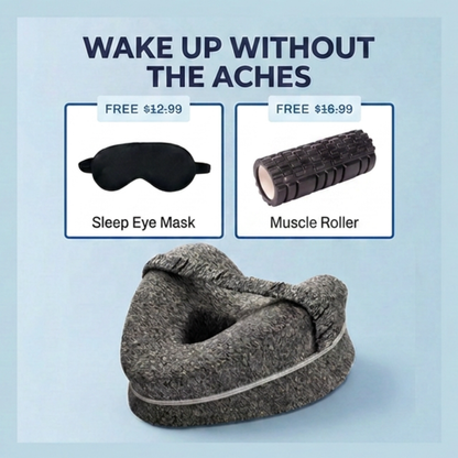 Vyvara™ Knee Pillow — Side Sleeper Support