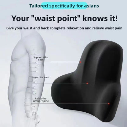 Vyvara™ Lumbar Cushion — Memory Foam Support