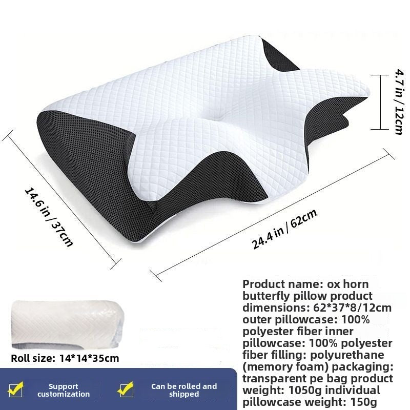 Vyvara™ Neck Pillow — Cervical Contour Support Pillow