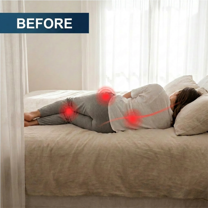 Vyvara™ Knee Pillow — Side Sleeper Support